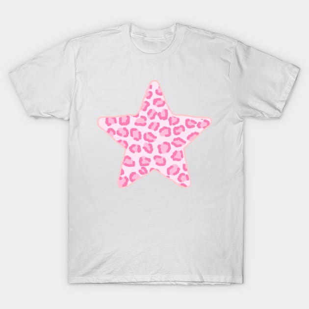 Preppy Pink Star T-Shirt by DiorBrush